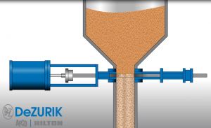 Hilton H-1500 O-Port Valve on Standing Column