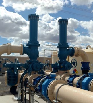 APCO Surge Relief Angle Valves Prevent Surge Damage on New Lift Station