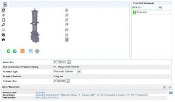 3D CAD Files Available on From DeZURIK