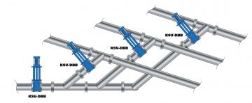 DeZURIK 20” Double Block & Bleed Valve for Hydro Transport Drain Isolation