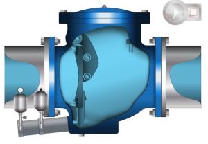 CVS-6000/6000A Check Valve with Bottom Mounted Buffer (BMB)