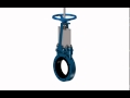DeZURIK Urethane Lined Knife Gate Valve Animation